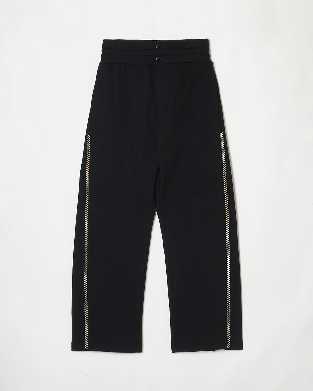 ENGI _tuck wide sweat  pants _