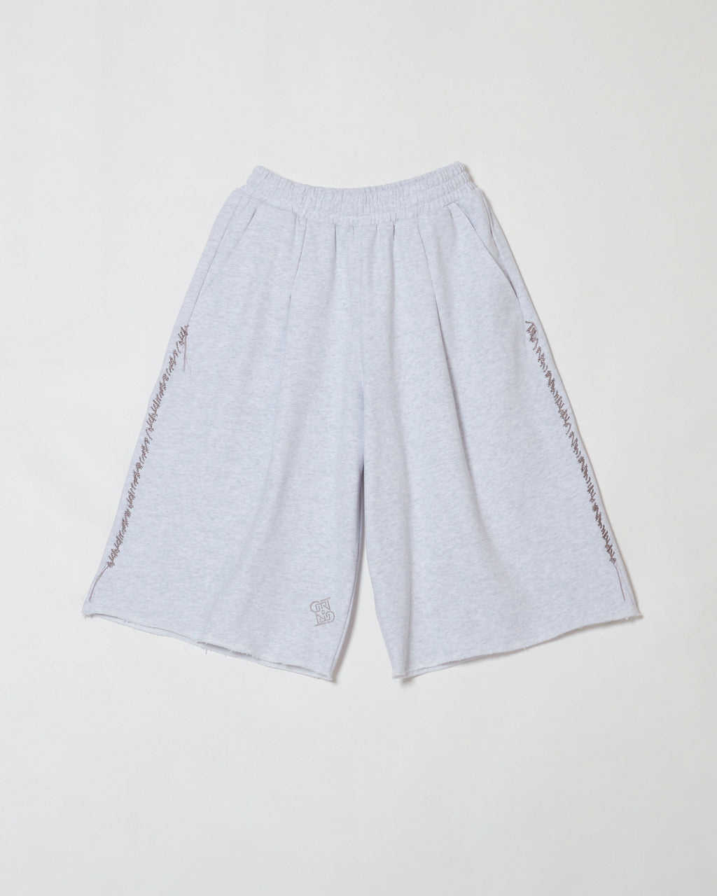 ENGI _Ripple Embroidery Shorts