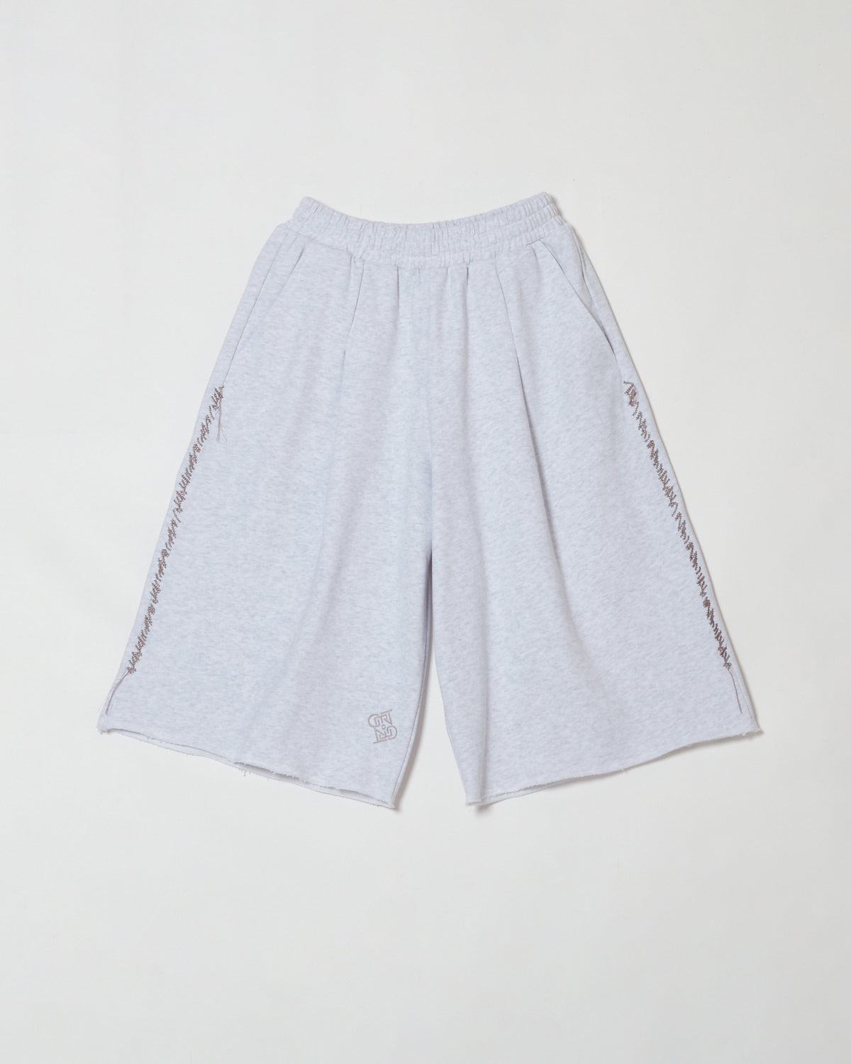 ENGI _Ripple Embroidery Shorts