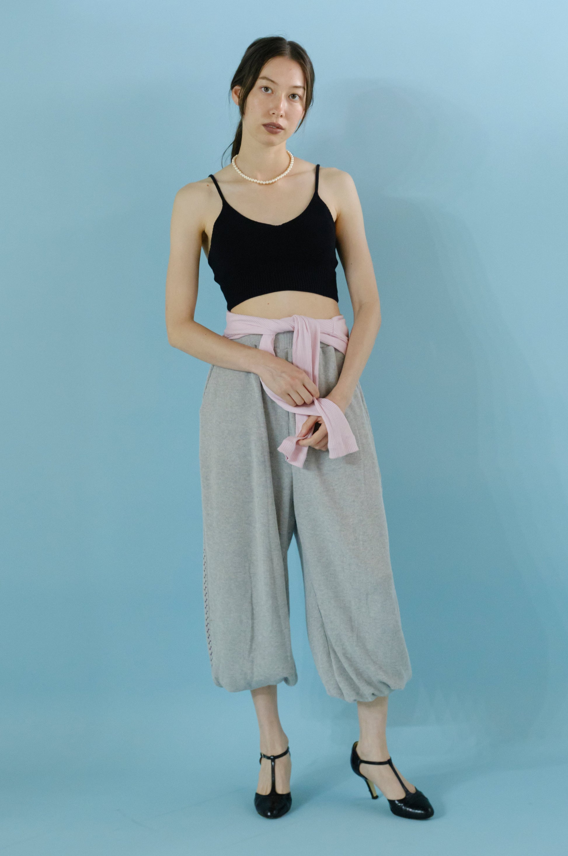 ENGI _Stitch Knit Jogger Pants