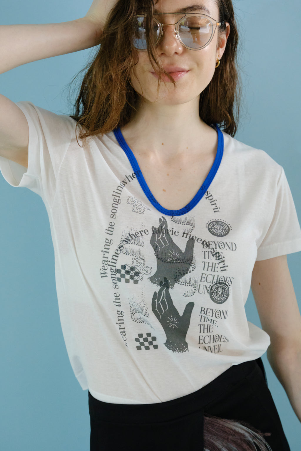 ENGI _Unveield Echo Sheer Tee